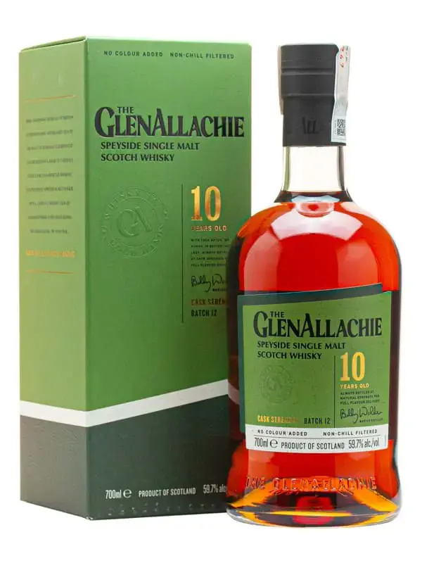 GlenAllachie 10 năm Speyside Single Malt Scotch Whisky