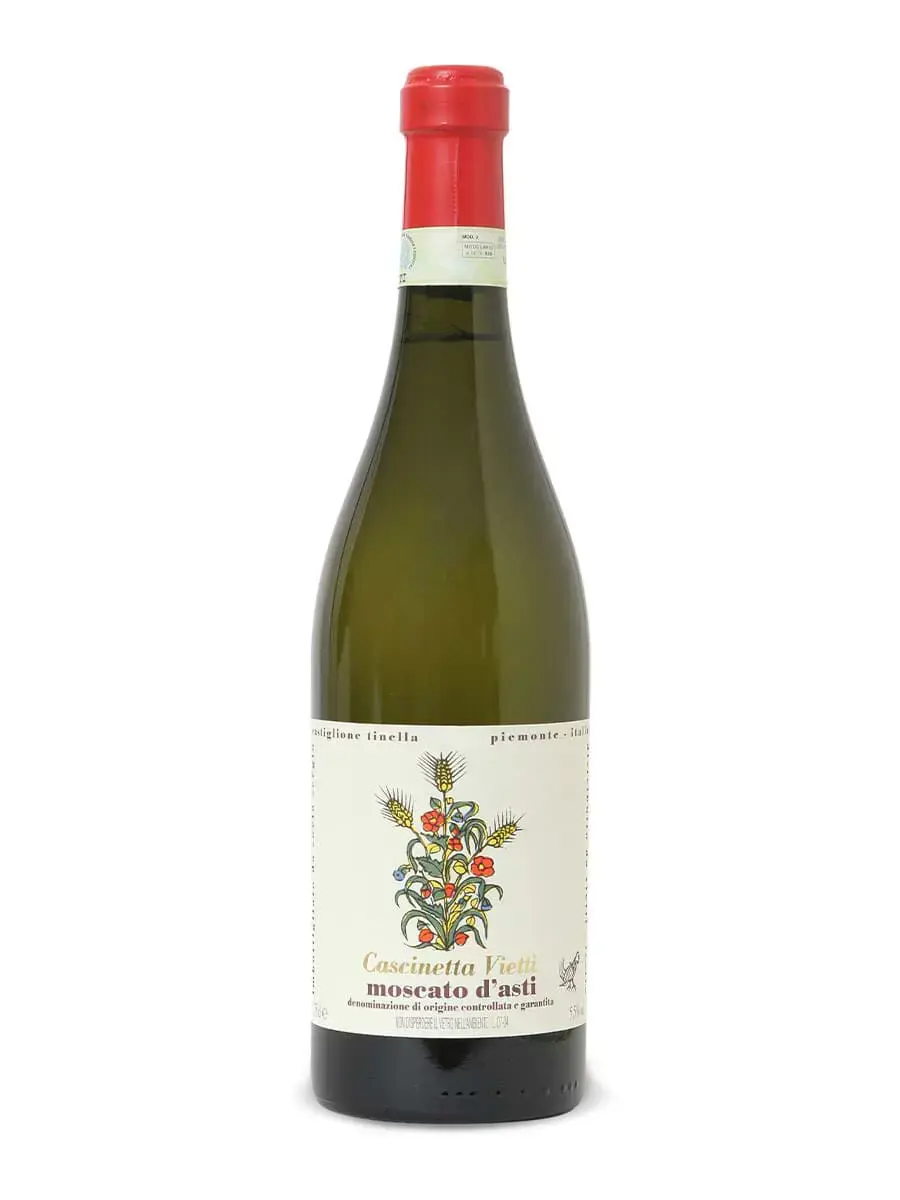 Vietti Moscato D’asti DOCG – sparkling Sweet, Piedmont, Ý, 750ml – chai và nhãn