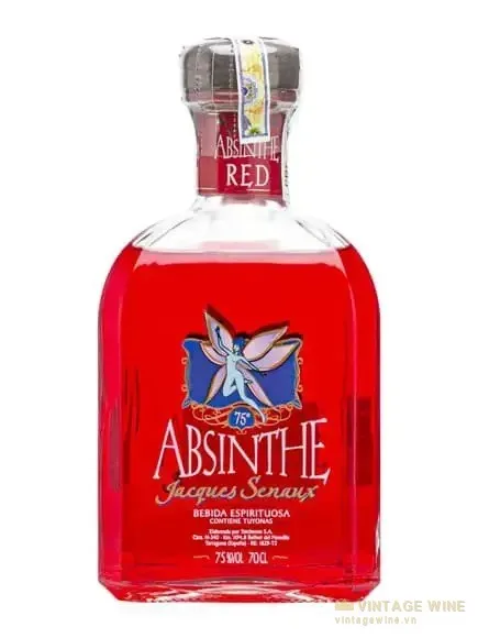 Absinthe Jacques Senaux Red 75