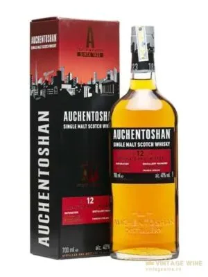 Auchentoshan 12 năm – single Malt Scotch, Lowland, Scotland, 700ml