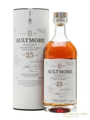 Aultmore 25 năm – single Malt Scotch, Speyside, Scotland, 700ml