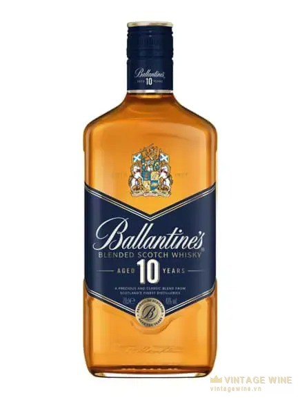 Ballantine's 10 năm, blended Scotch để so với single malt whisky