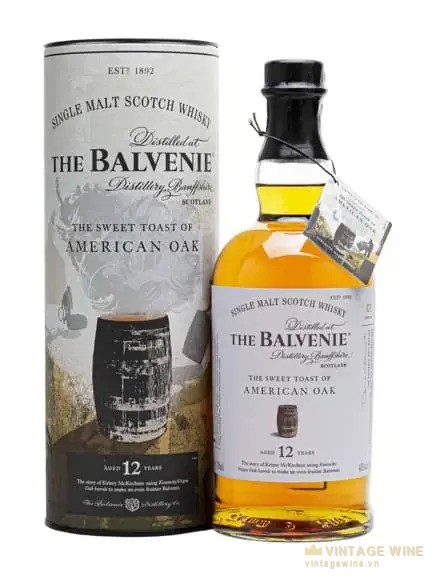 Chai Balvenie 12 năm American Oak 43%