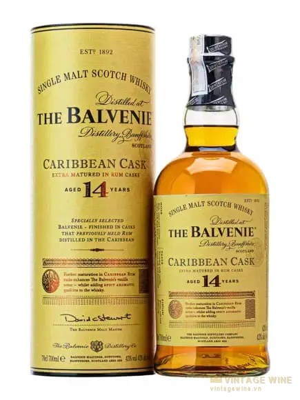 Balvenie 14 năm Speyside Single Malt Scotch Whisky