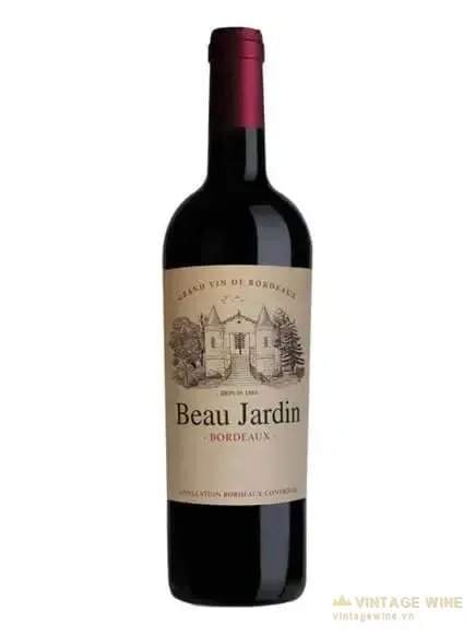 Beau Jardin Bordeaux Red