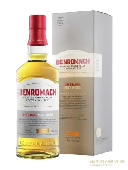 Benromach 2014 Contrasts: Peat Smoke Bourbon Cask