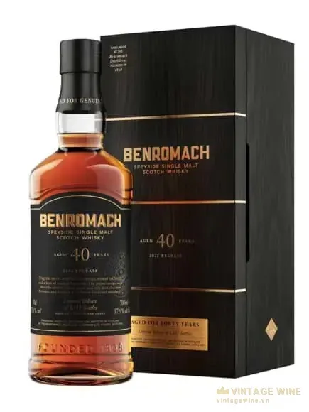 Benromach 40 năm - 2022 Release