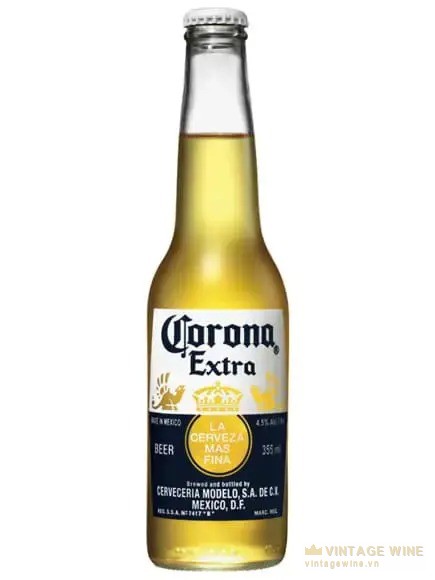 Bia Corona Extra, lager nhẹ có vị gần bia Trung Quốc