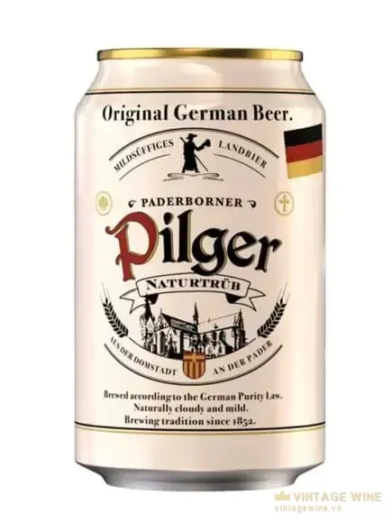 Bia Paderborner Pilger - Lon 330ml/Thùng 24