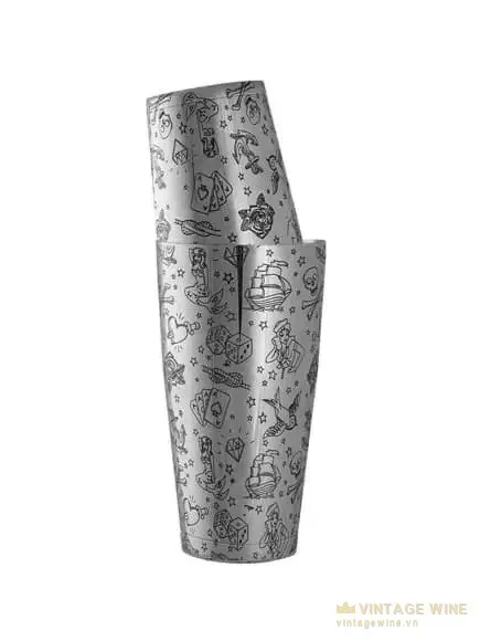 Bình lắc - Tattoo Boston Can & Cup Weighted