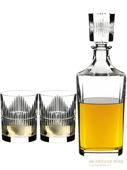 Bộ bình ly Riedel Tumbler Collection Shadows Whisky
