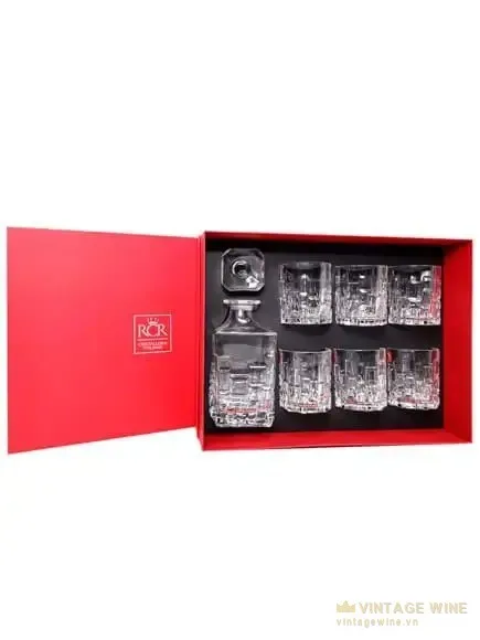 Bộ quà tặng RCR Ricco - Bình Etna và 6 ly Dof