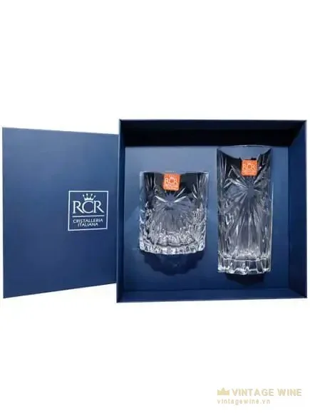 Bộ quà tặng RCR Successo - ly Oasis HB và ly Oasis Dof