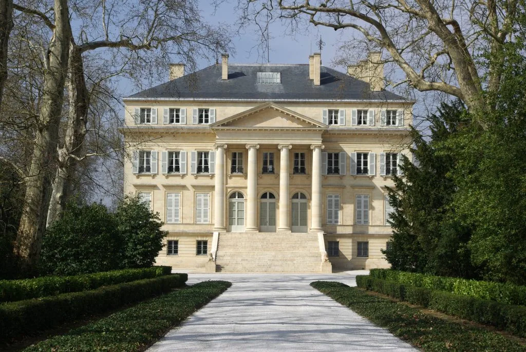 Château Margaux, một trong 5 lâu đài hạng nhất Bordeaux