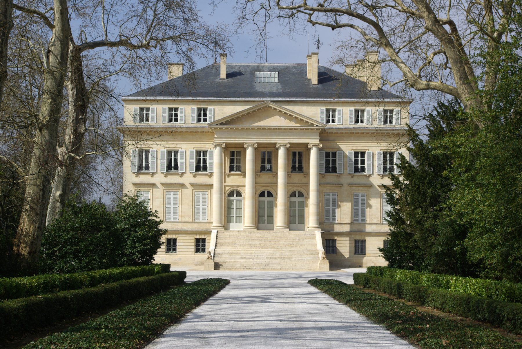 Château Margaux, một trong 5 lâu đài hạng nhất Bordeaux