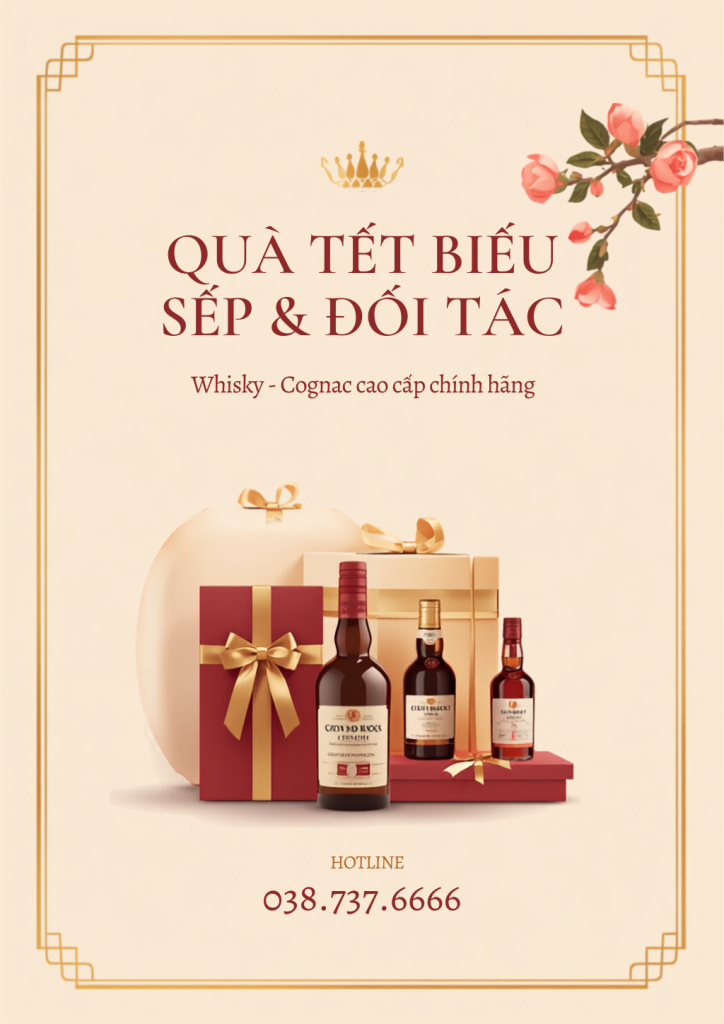 Quà Tết cho sếp 2027: chọn rượu biếu theo tầm giá