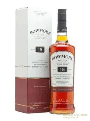 Bowmore 15 năm Islay Single Malt Scotch Whisky