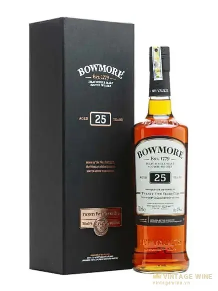 Bowmore 25 năm Islay Single Malt Scotch Whisky