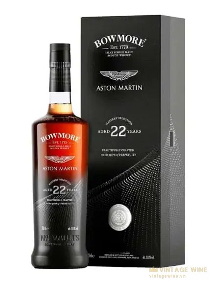 Bowmore Aston Martin 22 năm Islay Single Malt Scotch Whisky