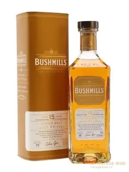 Bushmills 15 năm Irish Single Malt Whiskey
