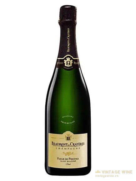 Champagne Beaumont Des Crayeres Fleur De Prestige Blanc Millesime Brut