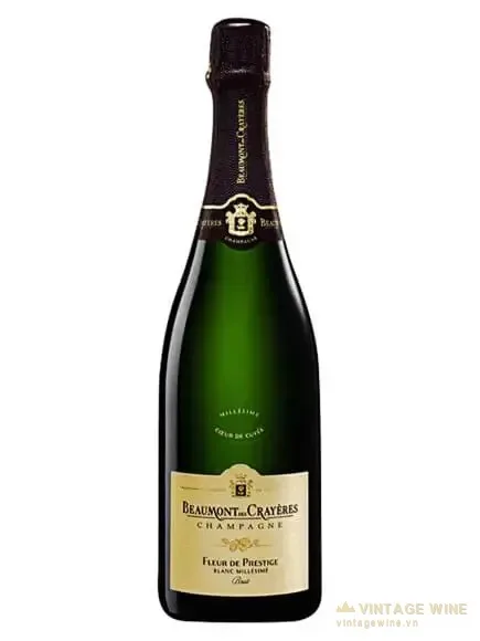 Champagne Beaumont Des Crayeres Fleur De Prestige Blanc Millesime Brut