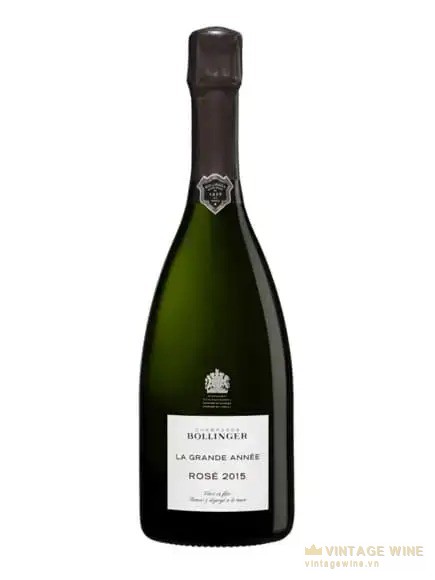 Chai champagne Bollinger La Grande Année Rosé