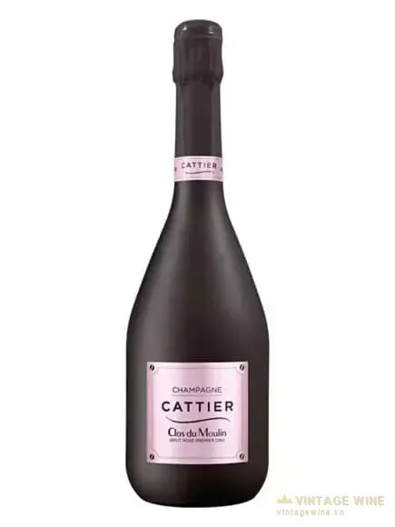 Champagne Cattier Clos Du Moulin Brut Rose 1Er Cru
