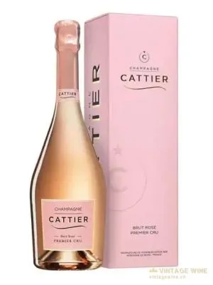 Champagne Cattier Rose Brut 1er Cru