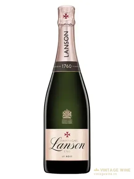 Champagne Lanson Le Rose
