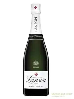 Champagne Lanson Le White Label Sec