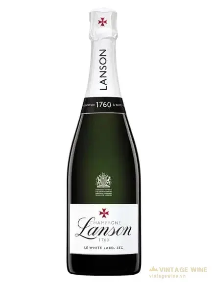 Champagne Lanson Le White Label Sec
