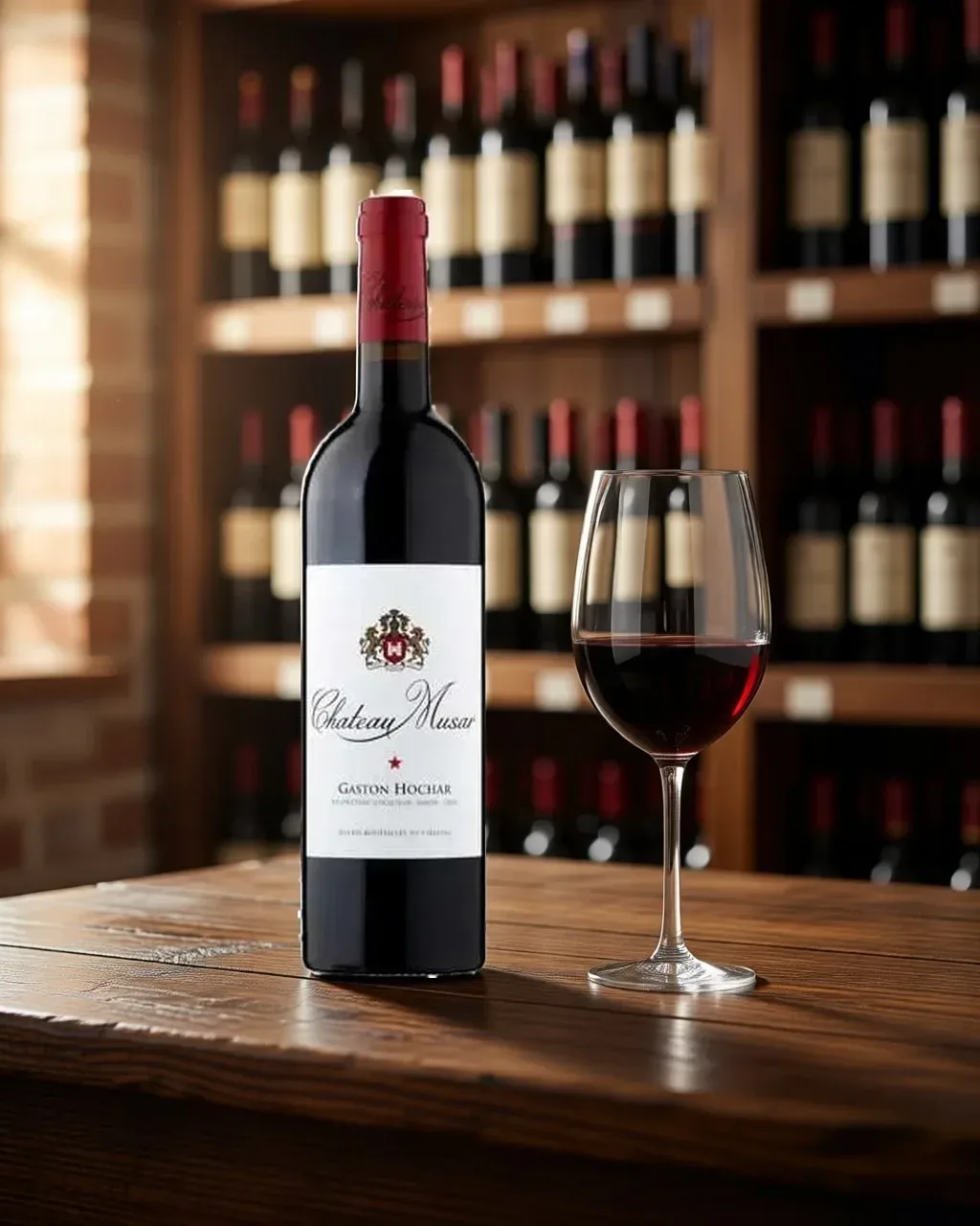Chateau Musar Red – Bekaa Valley, Li-băng, 750ml (ảnh bối cảnh)