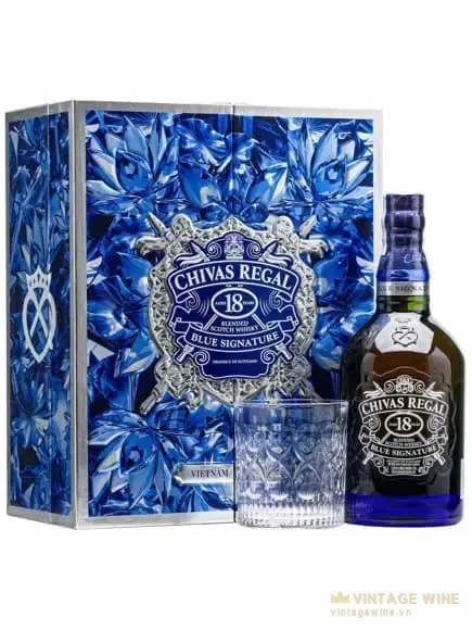 Chivas 18 Blue - Hộp Quà Tết 2026 Tết Bính Ngọ 2026