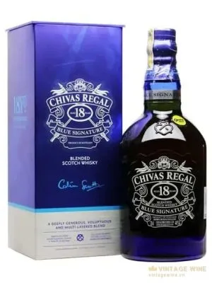 Chivas 18 năm xanh - Blue Signature