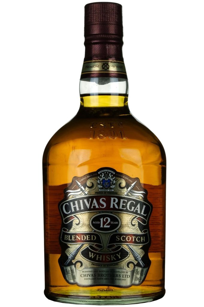 Chai Chivas Regal 12 năm dung tích 1 lít