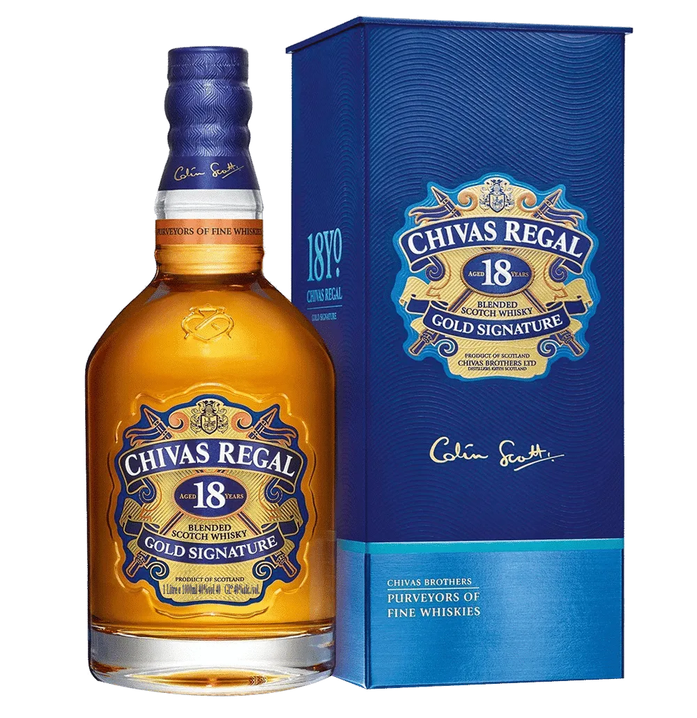 Chivas 18 năm 1L – blended Scotch, Scotland