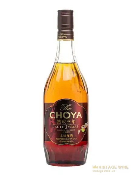 Chai Choya 3 năm, rượu mơ Nhật ủ lâu