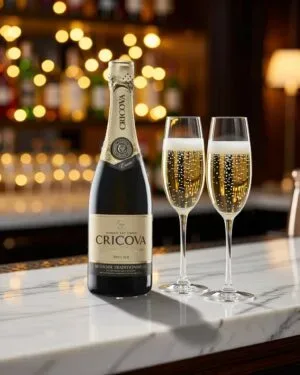Cricova Cuvee Prestige Brut – sparkling Brut, Moldova, 750ml (ảnh bối cảnh)