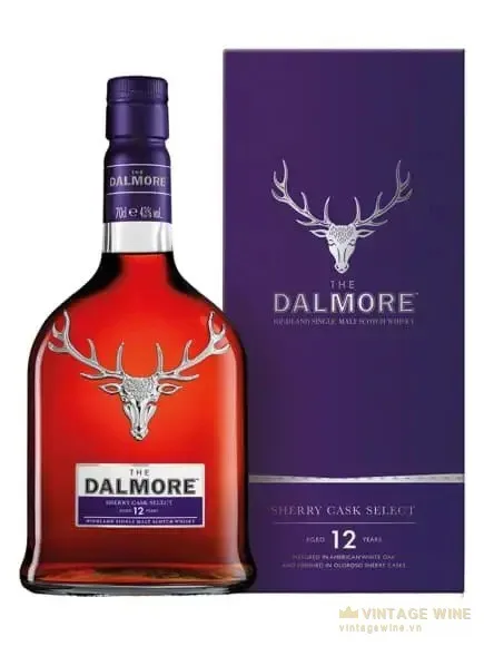 Dalmore 12 năm - Sherry Cask Select Highland Single Malt Scotch Whisky