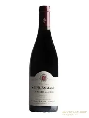 Domaine Bruno Clavelier Vosne Romanee Hautes Maizieres