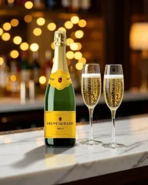 Domaine du Pere Guillot Veuve Guillot Brut – vang nổ / Sparkling, Burgundy, Pháp, 750ml (ảnh bối cảnh)