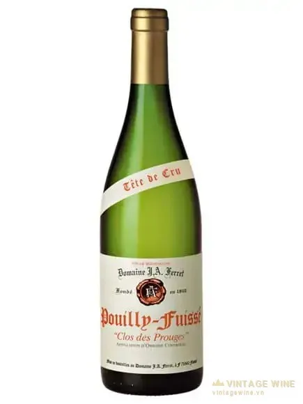 Domaine J.A. Ferret Pouilly Fuisse Clos des Prouges