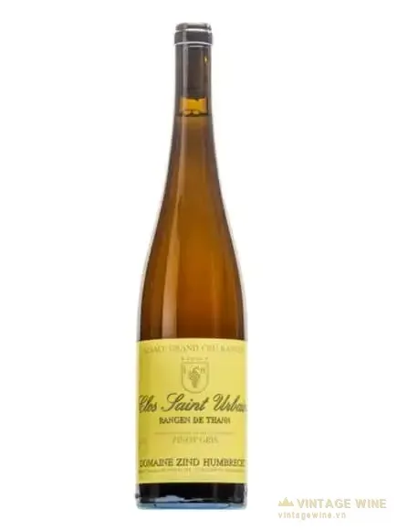 Domaine Zind-Humbrecht Rangen de Thann Clos-Saint-Urbain Grand Cru Gewurztraminer