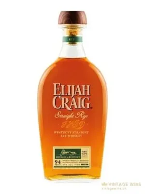 Elijah Craig Rye