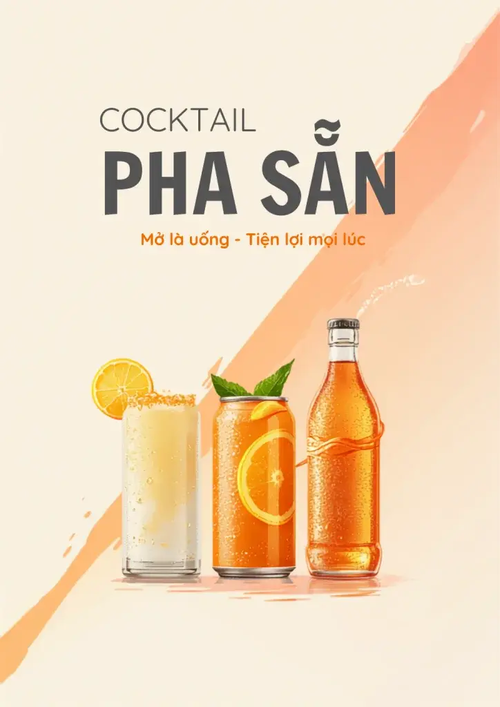 Cocktail pha sẵn - VINTAGE WINE