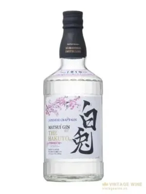 Gin Matsui Gin The Hakuto Premium