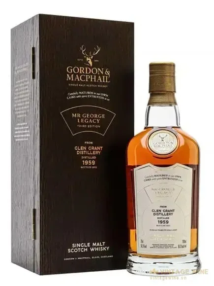 Glen Grant 1959 - 63 năm G&M Mr George Legacy 3rd Edition