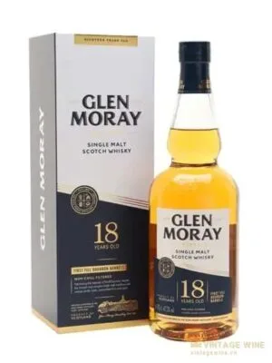 Glen Moray 18 năm – single Malt Scotch, Speyside, Scotland, 700ml