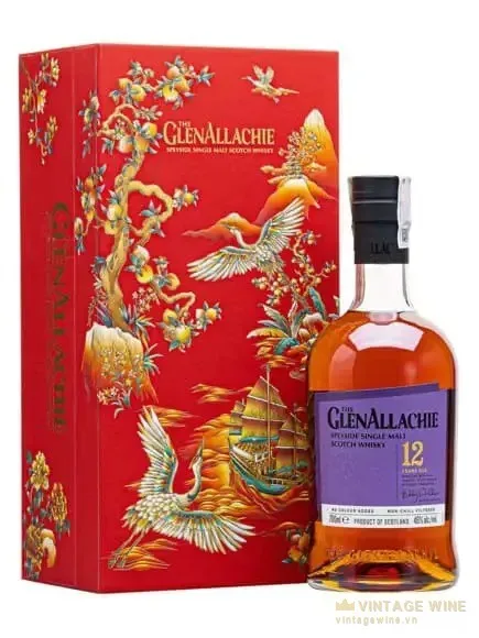 GlenAllachie 12 năm - Hộp quà Tết 2026